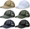 Jadive 6 Pcs Mesh Baseball Cap - Summer Breathable Trucker Hat for Men Women Adjustable Sports Running