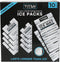 Titan by Arctic Zone High Performance Ice Pack Combo, 10-Piece Set with Deep Freeze Gel, Multiple