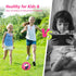 JYPS Size 3 Soccer Ball for Girls, Glitter Unicorn Soccer Ball Gifts for Kids Age 4-8 with Pump & Drawstring Bag