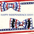 Independence Day Dog Collar, Elegant American Flag Bowtie Adjustable Soft Puppy Collar for Large Dogs