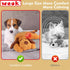 WEOK Heartbeat Puppy Toy, Comfort Cuddler Pillow, Dog Anxiety Relief Calming Aid,Heartbeat Stuffed Toy for Dogs,Puppy