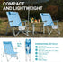 Sport,265 LBS #WEJOY Oversized Heavy Duty Beach Chair,Folding High Back Portable Camping Lawn Chairs for Adults