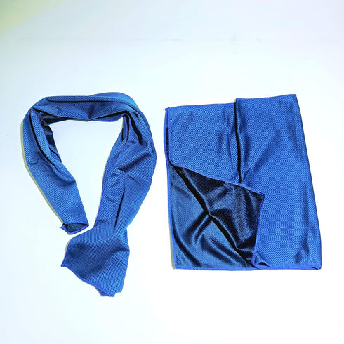 Nomadic Thread Set, 2-Pack, 30" 12" inches, Premium Quality Microfiber Cooling Towel Royal Blue, x Best for Workout