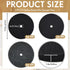 3 5 11" 3 (20-35-50ppi Set) Wonderjune Pcs Gallon Bucket Sponge Filter Aquarium Pond Sponge Filter DIY Foam Sponge
