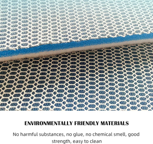 Eagles 8D Aquarium Filter Media, 20 x 16 Inches Washable & Reusable Koi Pond Filter Pad for Fish Tank with 8-Layer
