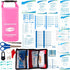 Waterproof First Aid Kit, Roll Top Boat Emergency Kit with Waterproof Contents for Fishing, Kayaking, Boating,