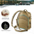 Piscifun Fishing Tackle Backpack with Rod & Gear Holder, Lightweight Water-Resistant Fishing Storage Bag