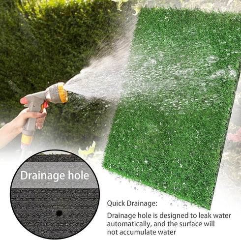 SSRIVER (51.3x32 Inch(Pack 1)) Artificial Grass for Dogs Pee Tray Fake Grass Mat for Professional Puppy Potty Trainer