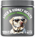 Liver & Kidney Support for Dogs Detox Natural Supplement with Milk Thistle