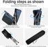 400 LBS, Folding Camping Chair with Cup Holder and Storage Bag, Heavy Duty Support Oversized Collapsible Portable