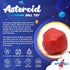 SodaPup Spotnik Asteroid - Durable Dog Ball Toy & Chew Toy Made in USA from Non-Toxic Natural Rubber
