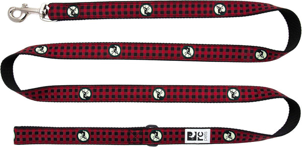 RC Pets 3/4" x 6 ft Dog Leash, Urban Woodsman Design