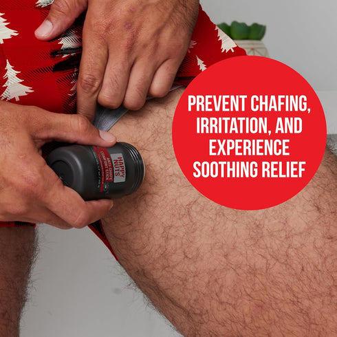 HAPPY NUTS Anti-Chafe Comfort Stick for Men, Ultimate Friction Defense & Chafing Prevention for Active Lifestyles