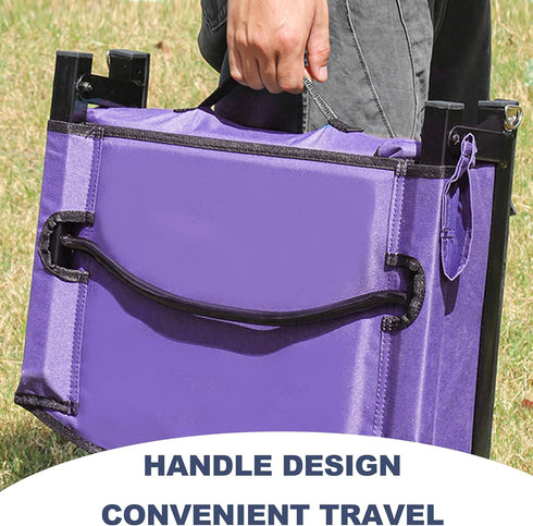NBGYTECH Stadium Seats with Back Support Thick Cushion Bleacher Chair with Shoulder Strap and Handle Portable Bleacher