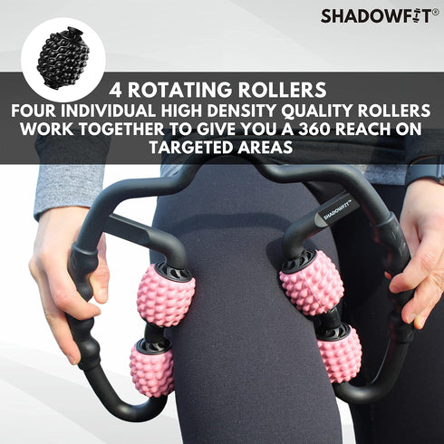 Muscle Massager Roller, Trigger Point Foam Roller for Calves, Legs, Arms, Deep Tissue Massage Tool