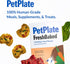 2lbs PetPlate Trail Blazin' Beef FreshBaked Dry Dog Food Grain-Inclusive, Gently Baked and Air-Dried Human Grade Dog