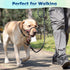 BARKLESS Muzzle Leash for Heavy Pullers - No Pull Stylish Head Halter for Medium Large Aggressive Dogs, Adjustable (M,