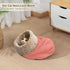 CHSIN Cozy Cat Sleeping Bag Soft Plush Pet Bed Warm Portable Calming Kitten Beds Kittens Cave Cats Mat for Small Pets