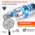 CATPICK 7-Speed Trimmer Dog & Cat Nail Grinder with Light - Ring LED Safe to Avoid Overcut, Quiet Low Vibration