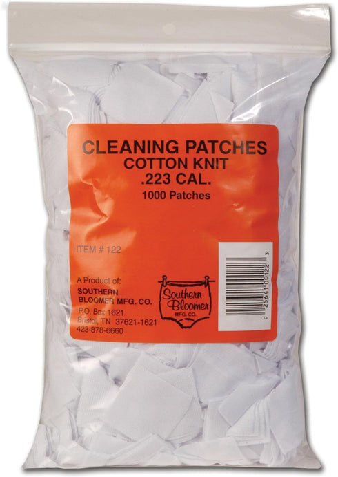 Southern Bloomer Bushnell 1000-Pack Gun Cleaning Patches, 223 Cal