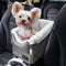 PETSFIT Center Console Dog Car Seat with Safe Protection Hooks, Pet Car