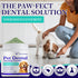 Peesnb Dog Teeth Cleaning Powder - Dog Dental Powder - Dog Breath Freshener - Targets Tartar & Reduces Plaque & Bad