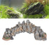 Tnfeeon Aquarium Resin Arch Bridge: Beautiful Decoration for Fish and for Fish