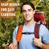PLACHIDAY 3-in-1 Backpacking Ultralight Trowel, Durable Aluminum Shovel & Potty Tool with Ergonomic Handle for Hiking