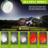 LIT-PaTH LED Camping Lantern - Rechargeable Light with Magnet Base, 2200 mAh, Medium Green, 1 Pack for Emergencies
