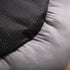 KASENTEX Round Dog Beds for Small Dogs and Puppy, Donut Dog Bed and Cat Bed, Anti Slip & Machine Washable, Grey, 20x20