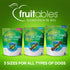 Fruitables Bioactive Fresh Mouth Dental Chews – Mini Size Dog Treats – 7.3 Ounces