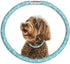 Stylish Luxurious Diamond Dog Collar, Magnetically Absorbent Clasp, Full Diamond Design, Blue Diamonds Necklace Collar