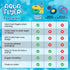 2 Pack Swimming Water Flying Discs for Kids: Soft Sports Disc - Soaks The Target On Impact - Best Pool Toys & Beach