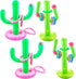 Cotiny 4 Set Inflatable Cactus Ring Toss Games Includes 4 Pcs 25 Inch