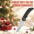 Mossy Oak Folding Pocket Knife - 4" Stonewash Tactical Knife with G10 Handle for Camping