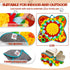 Tesitehi 25"x 25" Snuffle Mat for Dogs, Activity Feeding Mat for Small and Medium Pets, Interactive Feed Game