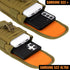 IronSeals Tactical Phone Holster Pouch, Molle Smartphone Case for 4.7"-6.9" with US Flag Patch for iPhone 16 Pro/15 Pro