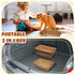 5 Pack Small Disposable Litter Kitten Box, Paper Cat Litter Tray for Indoor Outdoor Small Animals