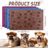 4 Pcs Microfiber Dog Bath Towels, Absorbent Pet Towels for Medium Dogs, Cats, Shower (Gray, Brown, Blue, Wind Red, 24 x