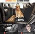 420lbs Hammock Hard Bottom Dog Car Seat Cover for Back Seat, Holds - Waterproof Sturdy Nonslip for Cars/Trucks/SUVs