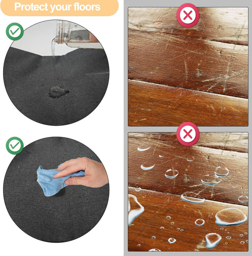 (29"x42") Ehzyaz Dog Crate Mat Liner, Washable Pee Pads for Dogs, Absorbs Urine, Non-Slip, Waterproof Under Dog Crate