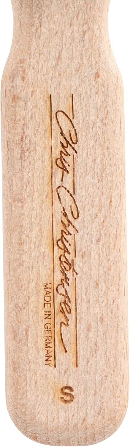 Chris Christensen Boar Dog Brush, Natural Boar Bristles, Beech Wood Handle, Groom Like a Professional, Distributes Oils