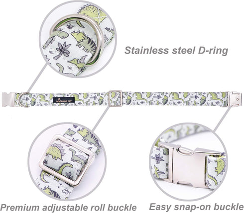 ARING PET Bowtie Dog Collar, Dog Collar with Bow, Adjustable Dog Collars for Small Medium Large Dogs.
