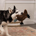 Large Brown Platypus Dog Toy - Silent Squeak Plush with Chew Guard Technology