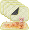 4 Pack Self Heating Cat Pad, Self Warming Dog Mat, Extra Warm Thermal Pet Pad, Washable (Beige, 16 x 20 Inch)