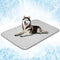 PetAmi Waterproof Cooling Mat for Dog, Anti-Slip Indoor Cool Pad for Sleeping, Light Grey, 60x80
