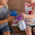 Wildkin Kids 16 Oz Water Bottle with Straw Lid & Handle, Easy to Clean, Ideal for School & Travel - Heroes