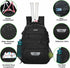 Tennis Bag for Men Women - 2 Racket Backpack for Accessories with Shoe Compartment for Various Sports