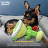 Huxley & Kent Plush Dog Toy with Squeaker, Power Plush Stuffed Toy for Dogs - Margarita Loco, Small