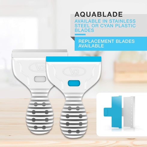 Continuum AquaBlade P Short Acrylic Safe Algae Scraper for Aquariums